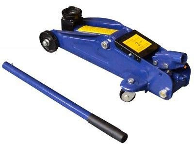 Hydraulischer Rangierwagenheber 2T mit Koffer, Höhenverstellbar 135-320mm, Einfache Bedienung, leicht zu transportieren
