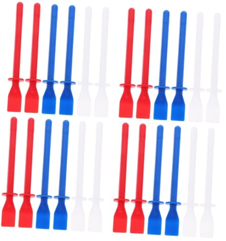 Uonlytech Glue with Spatula Stk Klebebeschichtete Folie Leimverteiler Aus Kunststoff Klebestift Schmieren Silikonspatel Malwerkzeuge Handlicher Leimspachtel Handlicher Leimverteiler Handbuch