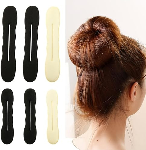 6 Stück Magischer Haarknoten,Hair Bun Maker Set