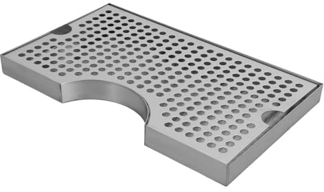 CONGARTENO Bandeja De Goteo Para Máquina De Cerveza Bandeja De Goteo De Acero Inoxidable Para Kegerator Para Dispensador De Cerveza