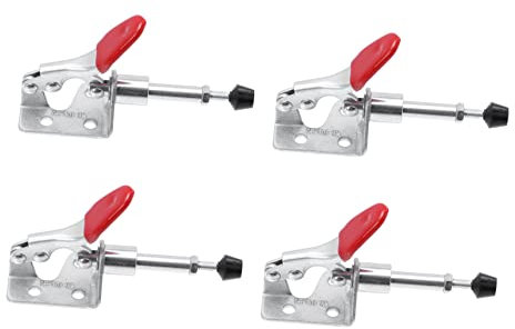 AUTSUPPL 4pcs Tube Clamp Toggle Clip Fast Clip Level Fastener Clamp Tite Tool Hand Tool Holder