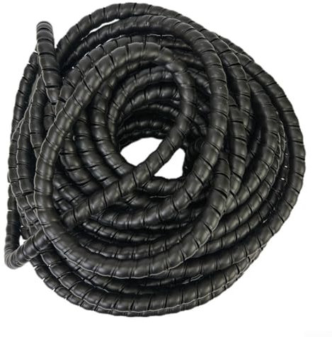 Spiral Winding Wire Protector Tube 25M D20mm Diameter, Enhances Management of Cables and Hoses