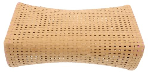 minkissy Pe Rattan Cooling Pillow Hollow Breathable Woven Pillow for Sauna Relaxation and Summer Use for Hot Sleepers