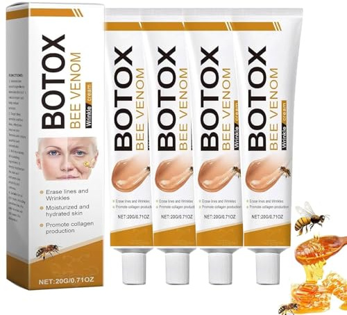 Bienengift Anti-Falten-Creme,2025 New Bienengift 𝘾𝙧𝙚𝙢𝙚 Gesicht 𝘽𝙞𝙚𝙣𝙚𝙣𝙜𝙞𝙛𝙩-Faltenentfernungscreme 𝘽𝙞𝙚𝙣𝙚𝙣𝙜𝙞𝙛𝙩 Anti-Falten-𝘾𝙧𝙚𝙢𝙚 Macht Den Teint Strahlender (4)