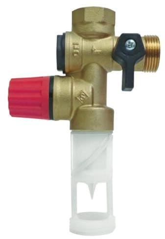 SOMATHERM FOR YOU - Groupe de Sécurité Orientable en Inox Pour Eau Agressive - Compact et Durable - Idéal pour Montage Vertical ou Horizontal - Compatible avec Tous Chauffe-Eaux - Taille 3/4