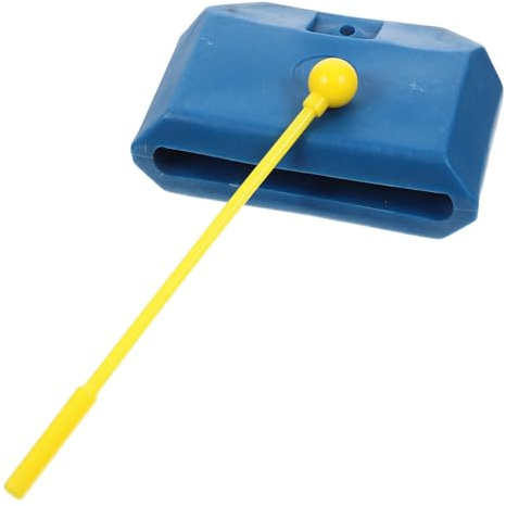 GALPADA Kinder Kuhglocke aus Kunststoff 13x9cm Schlaginstrument mit Klarem Klang für Kinder Musikinstrument Zubehör ein Stück Design Kindersicher und Langlebig