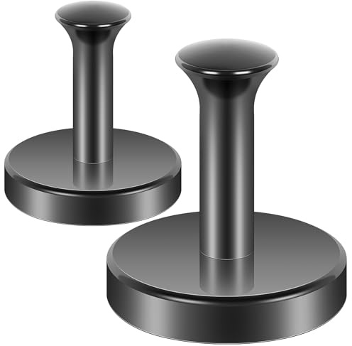 Neosmuk magnetkrokar 50 kg för kryssningshytter, svart, 2-pack