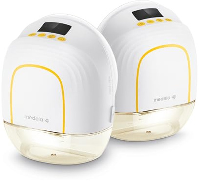 Medela Melody InBra Tragbare Doppelmilchpumpe (2x Einzelmilchpumpe), Hands-free, einfaches Pumpen & Aufbewahren, starke Leistung, 2 Modi & 9 Vakuumstufen, USB-C-Ladeanschluss