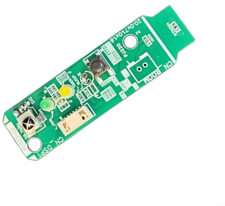 GLFLOW Pour Daikin M1903-02 Récepteur de télécommande infrarouge PCB, bouton et panneau indicateur de remplacement