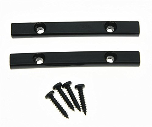 KAISH 2 Stück 44,5 mm Saitenhalter für Floyd Rose Gitarre, schwarz