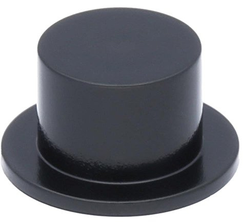 LEGO® Figuren, Kopfbedeckung Zylinder Schwarz