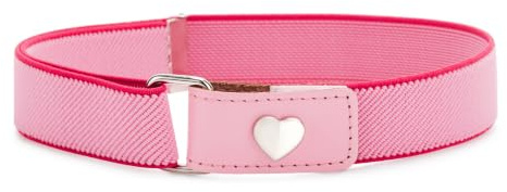 Ladeheid Mädchen Gürtel Elastik-Gürtel 1-6 Jahre 34-65 cm P15G