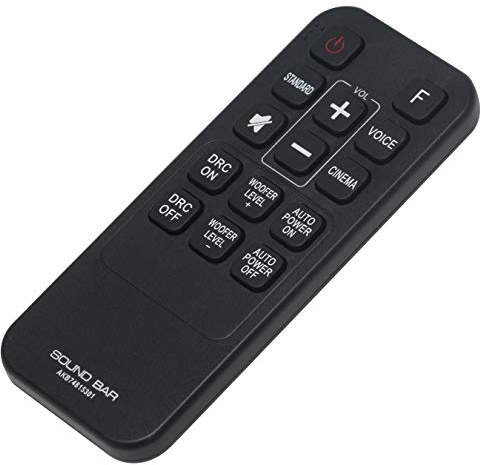 AKB74815301 Ersatz Fernbedienung - VINABTY akb74815301 Ersatz-Fernbedienung für LG Sound Bar Soundbar LAS453 LAC553B LAS454B LAS260B LAS453B S55A3-D AKB 74815301