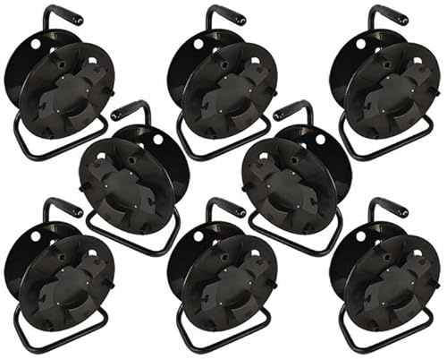 Empty Cable Reel Box of 8 with Metal Frame Suitable for a Wide Range of Cables
