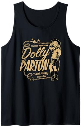 Dolly Parton Country Music Star Tank Top