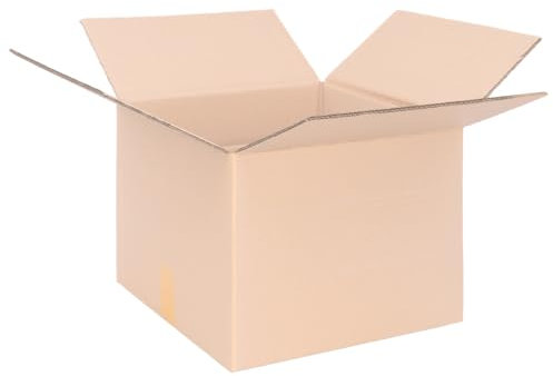 vepacking 10 cartons Ã base carrée double cannelure - 40 x 40 x 30 cm - KK 93