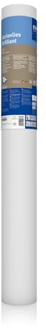 Erfurt Variovlies BRILLIANT vorpigmentierte Tapete überstreichbar 130g/m² weiße Vliestapete 1 Rolle 20 x 0,75m