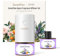 SenseFlow Aroma Diffuser für Ätherische Öle SF101, Wasserloser Ultraschall Duftstecker Raumduft, 100% pflanzlich Lufterfrischer, 120-Tage Aroma für Zuhause - bis zu 100 m² - Lavendel Zitrus Moschus