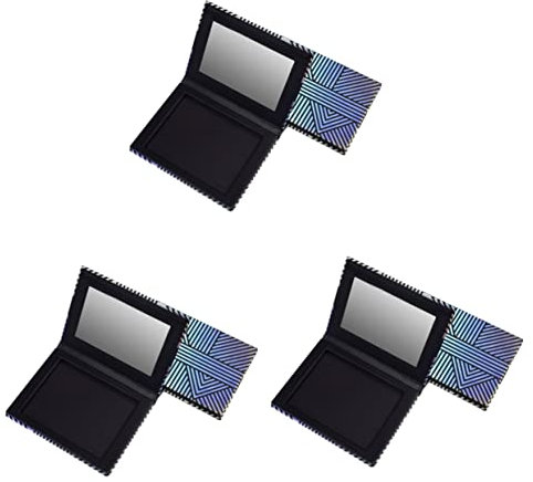 Mikinona 3st Lidschatten-organizer Magnetische Palette Leeres Lidschattenetui Leerer Lidschatten Magnetisch Mit Spiegel Kleine Magnetpalette Magnetisch Leer Make-up-palette Mit Spiegel