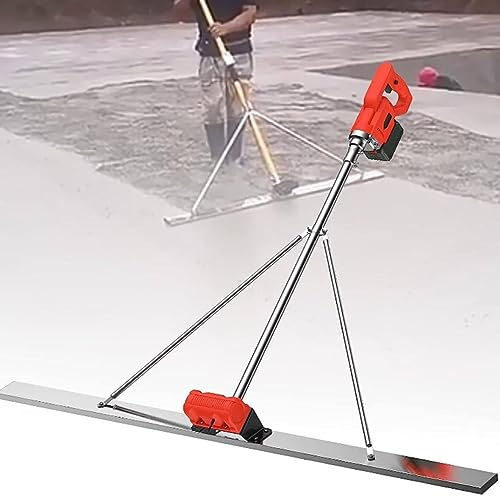 Vibrationsset für Betonestrich, Vibrationsset für Betonestrich, batteriebetriebenes Nivellierlineal für Betonoberflächen, Betonbearbeitungswerkzeug mit 5-Fuß-Brett