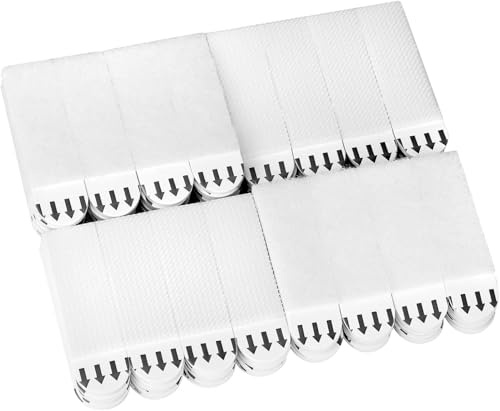 40 Pares tiras adhesivos para colgar cuadros - para Marcos de Fotos, Relojes de Pared, Espejos y Más Decoraciones