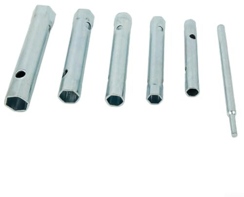 Zoegneer Tight Space Solution 6-teiliges metrisches Rohrsteckschlüssel-Set für effizienten Zugang zu Befestigungselementen