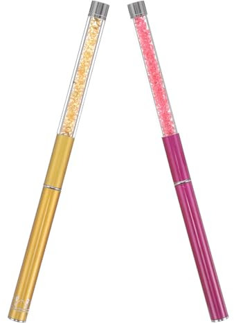 FRCOLOR 2stücke Wimpernbürstchen Mit Spiral-curling-bürste Und Feinem Stahlkamm Für Sanfte Anwendung Augenbrauenlifting-applikator Und Mascara-verteiler Für Professionelle Wimpernstylistik