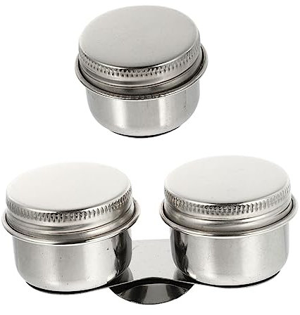 SEWOART 2pièces Gobelet à Huile Et Pot De Lavage pour Pinceaux avec Couvercle Bassin De Lavage pour Pinceaux Artiste Et Stylos Lot