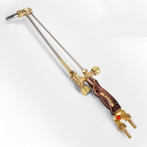 THYXGS Chalumeau De Soudage Et De Découpe, Chalumeau Acétylène Antidéflagrant, pour Épaisseur De Coupe De 1 À 300 Mm, Connecteur Trapézoïdal en Cuivre Pur, pour Le Soudage Et La Découpe