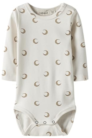 Lil' atelier baby unisex Nbnlayo Kim Ls Slim Body Lil Noos, Coconut milk, Numeric_80, Kokosnötmjölk, numeric_80
