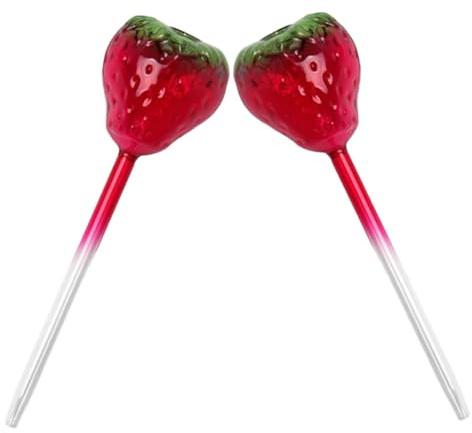 OFFSCH 2 Pièces Globes Arrosage Verre à Fraise Dispositif Arrosage Automatique pour Plantes Intérieur et Extérieur Système Irrigation Naturelle et Auto-régulée