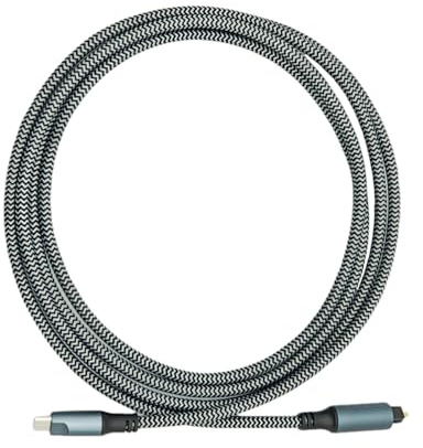 Qsvbeeqj USB C A Ottico Audio Adattatore Tipo Connettore A SPDIF Convertitore Digitale Per Home Theater Computer Accessori Del Computer Portatile USB Al Cavo Audio Ottico