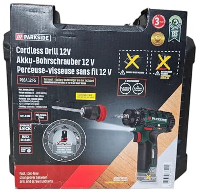 PARKSIDE Bohrschrauber PBSA 12 D2 12V
