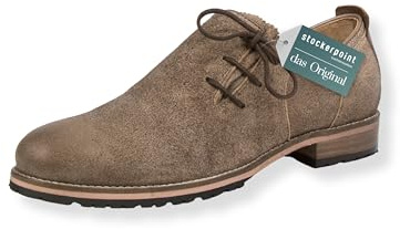 Stockerpoint Men's Cole Oxford Haferl Shoes, Nut-Spotted, 41 EU, Nut Specked, 7 UK