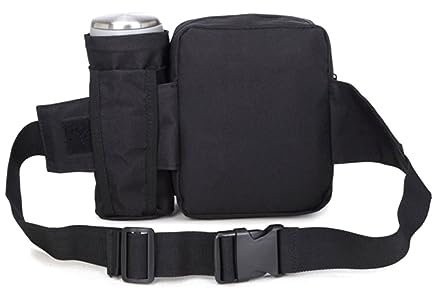 KOMBIUDA Laufrucksack Mit Flaschenhalter Verstellbarer Hüfttasche Für Laufen Klettern Wandern Sport Leicht Und Robust