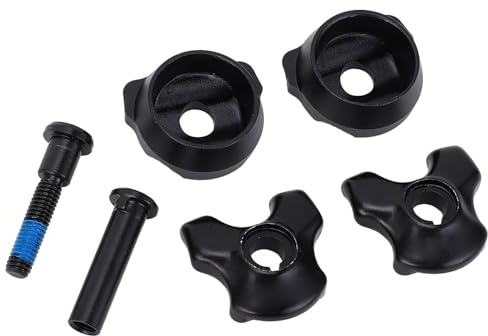 4 abrazaderas para tija de sillín de bicicleta con 2 tornillos, abrazadera para tija de sillín de bicicleta de 7x7 mm, abrazadera para tija de sillín de aleación de aluminio para