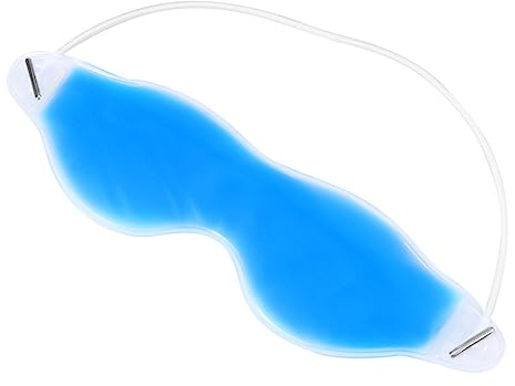 VICASKY Kühlende Gel-augenmaske Mit Sicherem Kältegel Therapeutische Eis-augenklappe Gegen Migräne Schmerzlindernd Und Entspannend Für Erholsamen Schlaf Und Augentherapie Blau