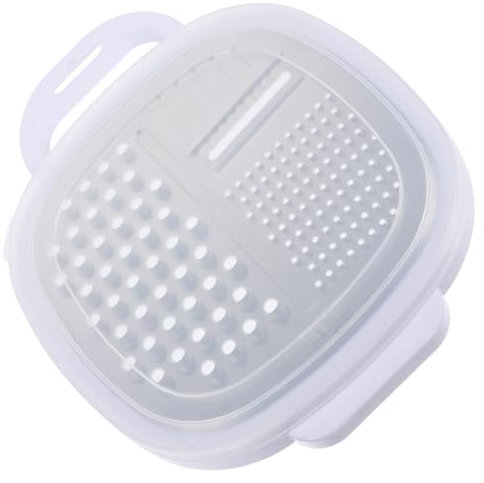 Alipis Rallador De Queso Parmesano Rallador Inoxidable Cortadora De Queso Multifuncional Herramienta De Cocina