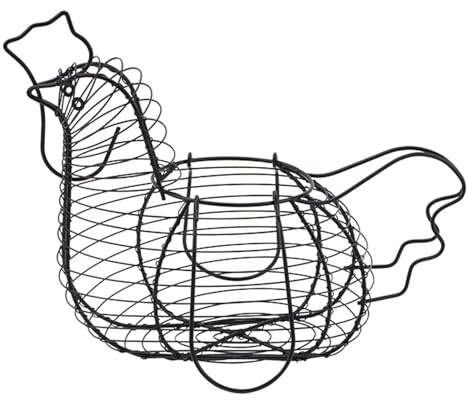 Egg Collecting Basket - Practical Multifunctional Wire Egg Storage Basket | Wire Eggs Collection Baskets | Eggs Collecting Gathering Baskets For Fruit And More