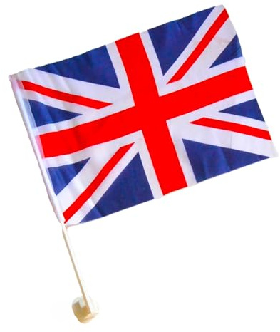 Drapeau de voiture Union Jack, 40 cm x 30 cm, rouge, blanc et bleu, Angleterre, Pays de Galles, Écosse, Irlande