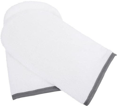 Toyvian Guanti per Paraffina Mani in Spugna Riscaldati e Confortevoli per Trattamento Manicure e Cura Termica a Casa Colore Casuale