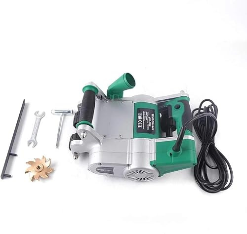 Fresa a scanalatura, 1100 W, 2000 giri/min, diametro lama 25 mm, fresatrice elettrica da parete per scavare mattoni di sabbia, mattoni bianchi