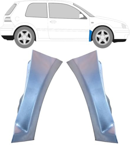 Reparaturblech Kotflügel vorne für Volkswagen Golf 4 1997-2006 / Links+Rechts