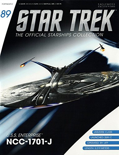 Star Trek Starships Issue 89 USS Enterprise NCC-1701-J (87 88)