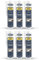 EVERFIX Acryl weiss, (310 ml, 6 Stück) Acryldichtstoff, Maleracryl, Strukturacryl Abdichtmasse, Fugendichtmasse zum abdichten, ausbessern und versiegeln, überstreichbar