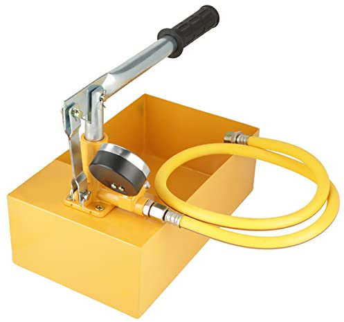 Bomba de Prueba de Presión de Agua Hidráulica Manual, 2,5 Mpa, 25KG, Herramienta de Prueba de Tubería, Probador de Presión de Carburador Mrisata