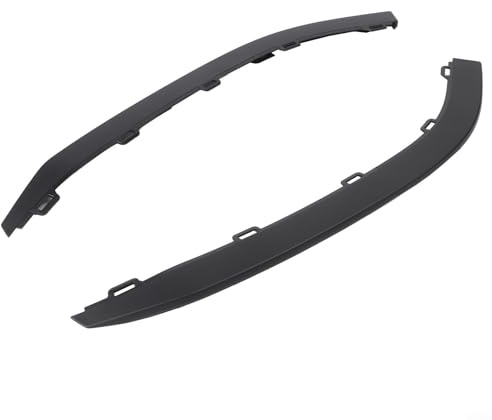 GLFLOW Alerón de parachoques delantero para Golf MK7 2013-2017, lado izquierdo y derecho, ABS negro