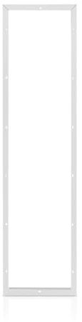 Xtend EcoLight LED Panel Aufbaurahmen 120x30cm Montagerahmen Aufputz-Deckenmontage Aluminium Steckrahmen Deckenaufbau Weiß schraublos
