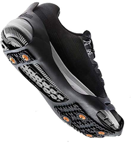 Springyard RunSafe SportGrip Schuhspikes Sicherheit, Schwarz, L