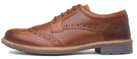 Hush Puppies Male Jayden Brogue, Tan, 10